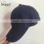 100% cotton blank baseball cap custom plain baseball cap curved brim 6 panels cap