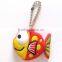 Fashionable sun flower shape design key cover soft key cap for key holder