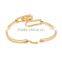 2015 new 18k Thick gold bracelet gemstone bracelet and diamond bracelet