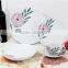 20pcs coupe porcelain dinner set with decal