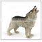 Lifelike Wolf statues resin action figure, Custom made animal statues resin action figure, OEM resin action figure China maker