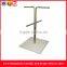 Chromed bag display rack
