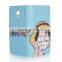 Concise design pu cartoon cell phone case for samsung s4