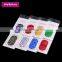 Newest 8 clolors Nail Art transfer for Aluminium Nail foil sticker Tips