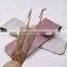 Rose Gold Eyelash Extension Tweezers set