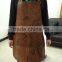 high quality and vintage cattlehide leather apron, waxed canvas and cattlehide leather apron manufacture