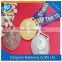 Top quality antique iron medal with cheap price of ribbons