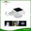 Outdoor Solar Powered LED Wall Path Landscape Mount Garden Fence Light Lamp