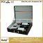 Luxury leather wine set box with 2pcs accessories