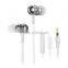 Wallytech W801 High Performance In-Ear Headphones with Built-in Mic Headset Earbuds with 3-Button Volume For iphone