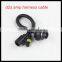 auto parts D2S to amp xenon lamp connector male socket adapter for hid kit xenon bulb d2s amp harness cable