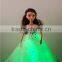 White and Sapphire Blue Wedding Dress for LED Toys / Rainbow Barbie Doll