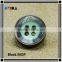 custom shell button with blue hole