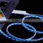 1M 3FT Led Visible Light UP Micro USB Charging Charger Cable Cord For Samsung High Quality