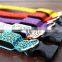 Leopard Print Design Puppy Necklace Luminous Pet Decors Productos Para Mascotas dog harness Led