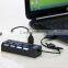 Hot selling Plastic USB Hub 2.0/4 Pcs Mini New Design USB Hub