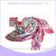 newest beautiful lady long polyester printed scarf