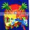 High Quality 100% Cotton Reactive Printed Beach Towel