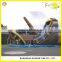 Pirate ship inflatable slide combo /dry slide/ water slide for park party