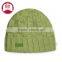 Knit checked pattern winter hat made in Jiaozhou