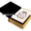 Decorative luxury cardboard storage paper box book shape leather box