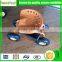 rolling garden work seat cart with four wheels