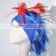 Cock colorful wig clown fans wig multi color wig N355