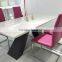 TB new modern 1.8m 8 seater new marble dining table forshan furniture