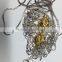 Stainless Steel Decorative Chain Necklace Diamond Ornament Made Sample Processing
