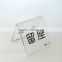 Acrylic table number stand restaurant table number sign manufacture