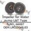 impeller for water pump belt type OEM 75931 Concrete Pump spare parts for Putzmeister JUNJIN Schwing Sany