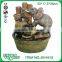 mini elephant statue resin water fountain