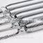 Multi-function 3 Ways Chest expander 5 Chrome-plating springs exerciser with plastic handle