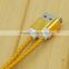 wholesale pngxe new design multi-color leather braided usb cable for iPhone