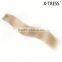 20inch platinum blond 60color 100g european hair silk straight Hot Selling From chinese factories hair weft extension