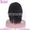 150 Density Top Selling 18 Inches Virgin Brazilian Kinky Curly Full Lace Wig With Baby Hair