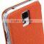 Cool Stylish Artificial Leather Case Cru Series Nubook Type for Samsung Galaxy S5