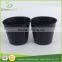 used Plastic Black plastic nursery pots for plant nursery