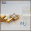 17338 Wholesale Suqare Design Gold Bathroom Accessories Wall Mounted Tumbler Holder