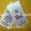 Little bird woven edge clothing printing neck label