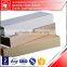 Best selling powder coated aluminium hollow section with elegant shape