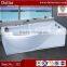 p shaped bathtub, Whirlpool tub air controls bubble bath