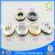 Zinc alloy yelets grommets for hats and brand handbags