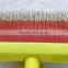 Popular plastic dog hair slicker brush