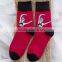 2015 Japanese sexy cotton girl knee high printed cute socks, socks for girl