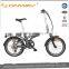 2015 new 20 inch foldable e-bike bulit in lithium battery