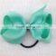 4inch High Quality Ribbon Hair Bow with Elastic Band for Hair Accessories Bows with Girls Hairband for Children