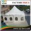 Big Pagoda tent 10m x 10m with transparent PVC church window for school