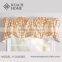 Amarican Style Valance Curtain With Pattern