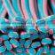 sweet&sour flavour long colorful twizzlers rainbow twists soft jelly candy